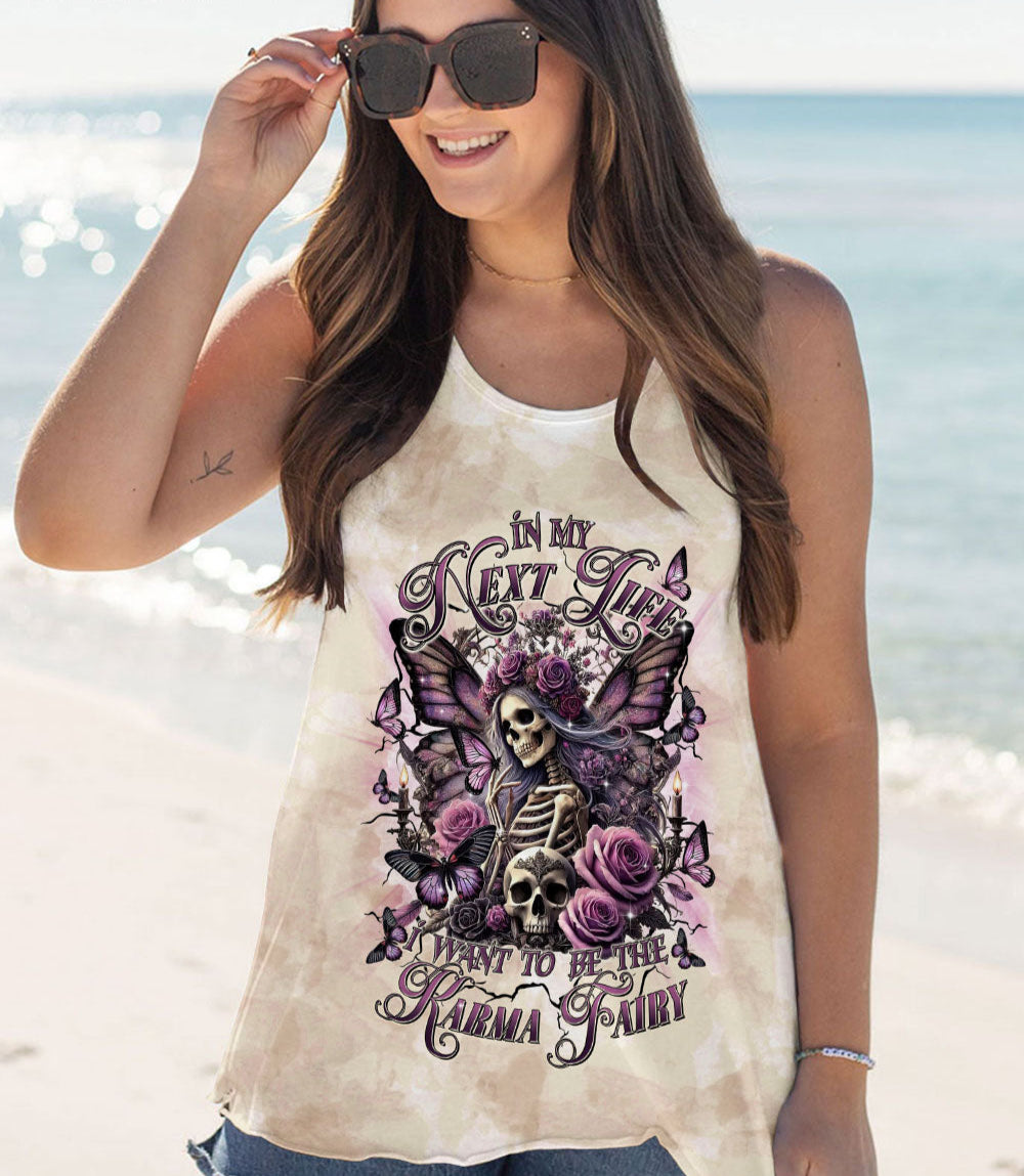 KARMA FAIRY SKULL SKELETON BUTTERFLY ALL OVER PRINT - TLTR2502252