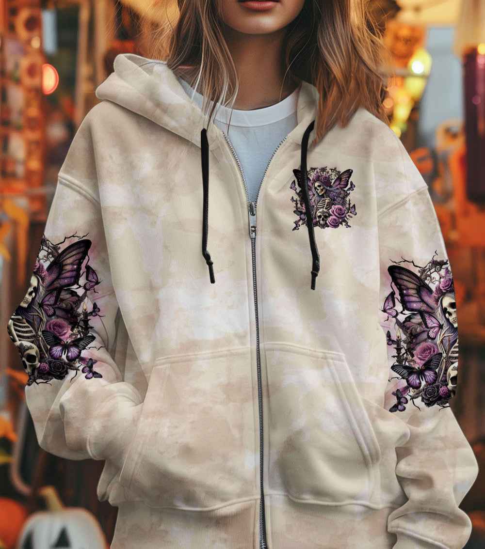 KARMA FAIRY SKULL SKELETON BUTTERFLY ALL OVER PRINT - TLTR2502252