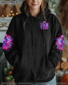 I HOLD A BEAST AN ANGEL MESSY BUN ALL OVER PRINT - TLTR2503251