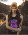 I HOLD A BEAST AN ANGEL MESSY BUN ALL OVER PRINT - TLTR2503251