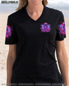 I HOLD A BEAST AN ANGEL MESSY BUN ALL OVER PRINT - TLTR2503251