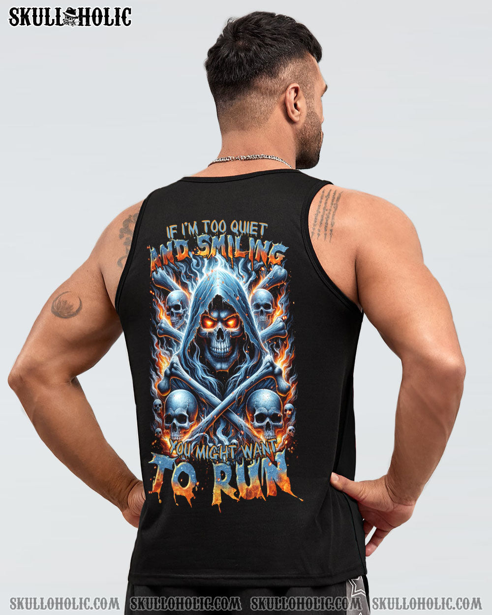 IF I'M TOO QUIET AND SMILING FIRE REAPER ALL OVER PRINT - TLTR2511233