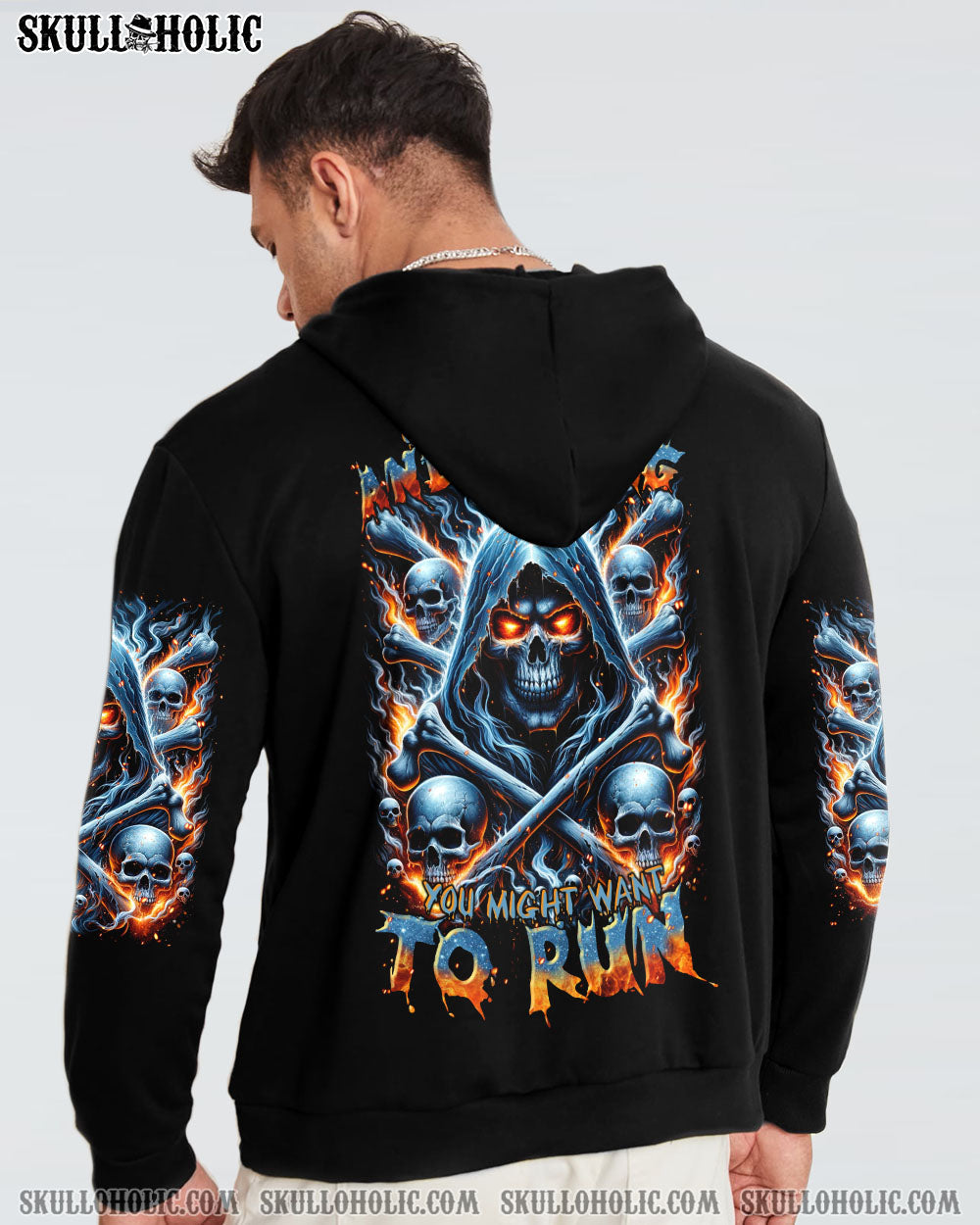 IF I'M TOO QUIET AND SMILING FIRE REAPER ALL OVER PRINT - TLTR2511233