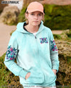 THE GOOD GIRL IN ME GOT TIRED SKULL LADY ALL OVER PRINT  - TLTR2603252