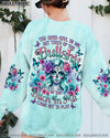 THE GOOD GIRL IN ME GOT TIRED SKULL LADY ALL OVER PRINT  - TLTR2603252