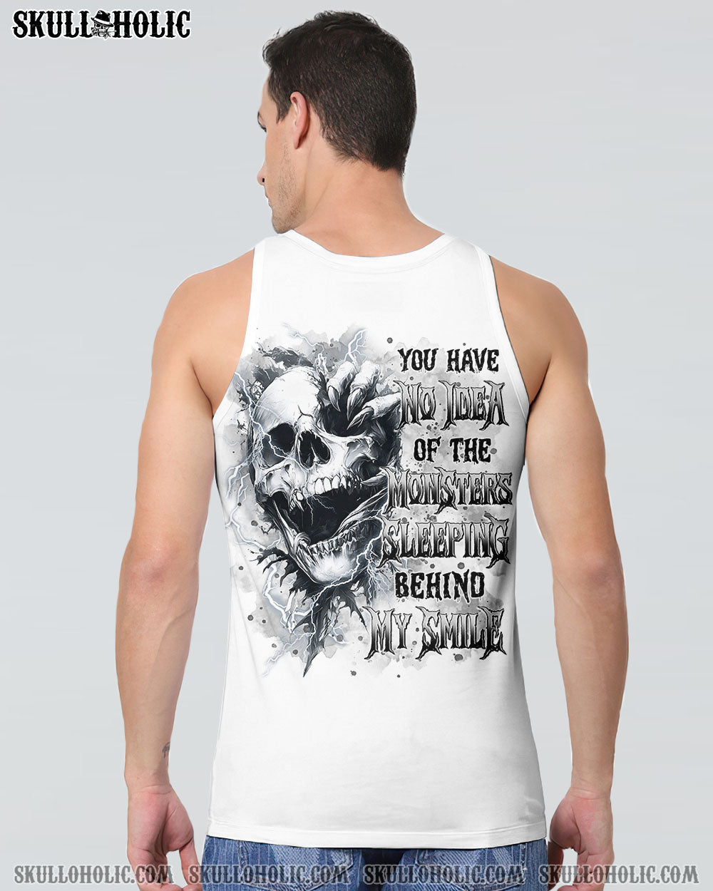 THE MONSTERS SLEEPING BEHIND MY SMILE SKULL ALL OVER PRINT  - TLTR2603253