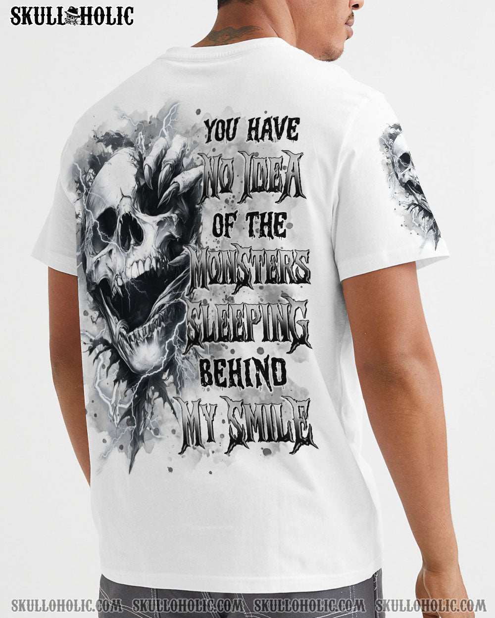 THE MONSTERS SLEEPING BEHIND MY SMILE SKULL ALL OVER PRINT  - TLTR2603253