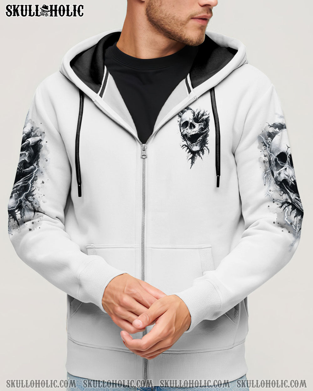THE MONSTERS SLEEPING BEHIND MY SMILE SKULL ALL OVER PRINT  - TLTR2603253