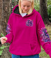 I DON'T CARE WHAT YOU THINK OF ME SKULL MESSY BUN ALL OVER PRINT - TLTR2702251