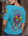 THE GOOD GIRL IN ME SUGAR SKULL ROSE ALL OVER PRINT - TLTR2911235