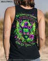 IT'S GOING TO BE ONE OF THOSE DAYS MESSY BUN SKULL ALL OVER PRINT  - TLTW0104253