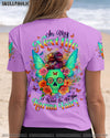 KARMA FAIRY SKULL MESSY BUN ALL OVER PRINT - TLTW0204251