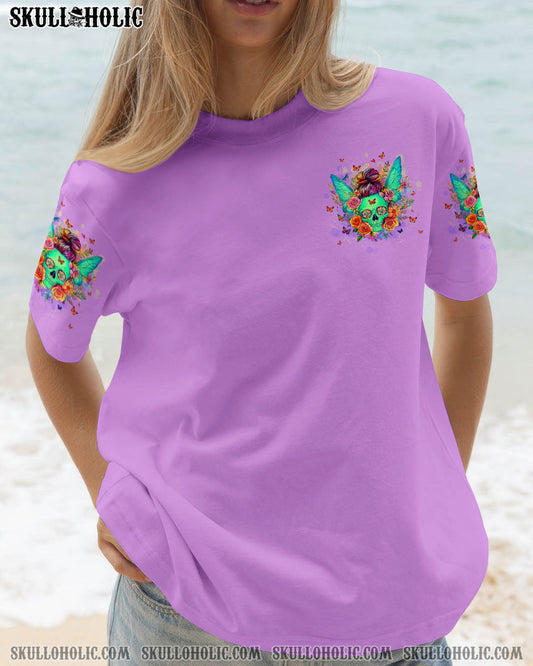 KARMA FAIRY SKULL MESSY BUN ALL OVER PRINT - TLTW0204251