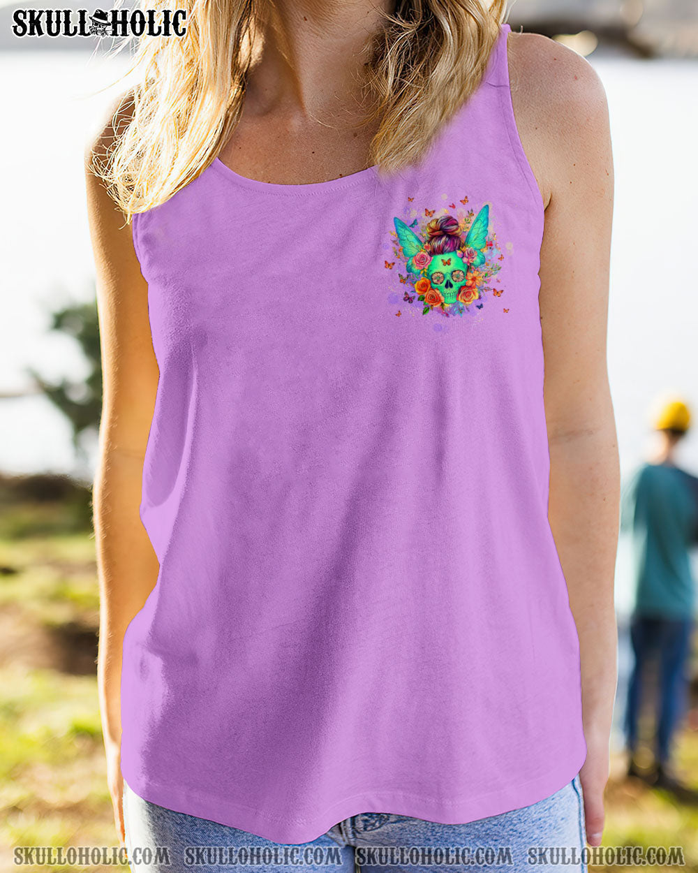 KARMA FAIRY SKULL MESSY BUN ALL OVER PRINT - TLTW0204251