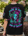 DON'T TRY TO FIGURE ME OUT SKULL HALF FACE ALL OVER PRINT - TLTW0204252