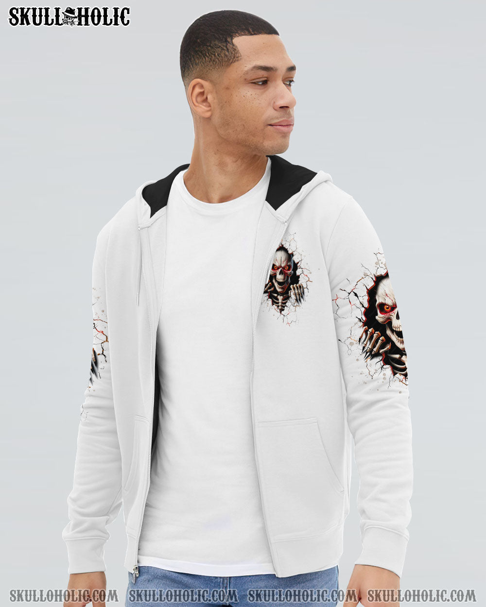 DON'T TRY TO FIGURE ME OUT SKULL ALL OVER PRINT - TLTW0508245