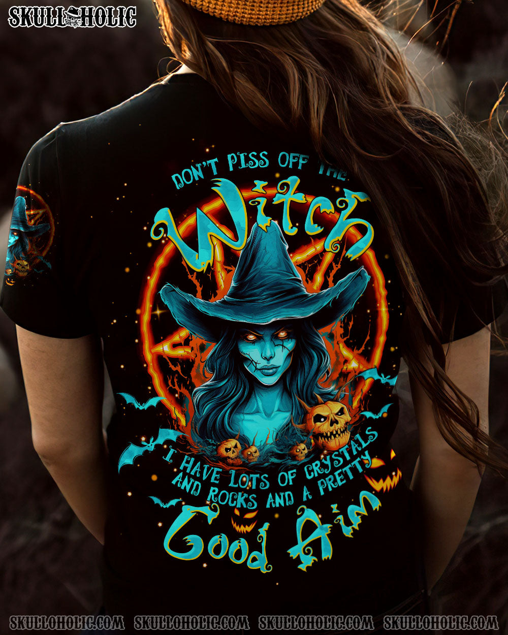 DON'T PISS OFF THIS WITCH HALLOWEEN ALL OVER PRINT - TLTW0509232