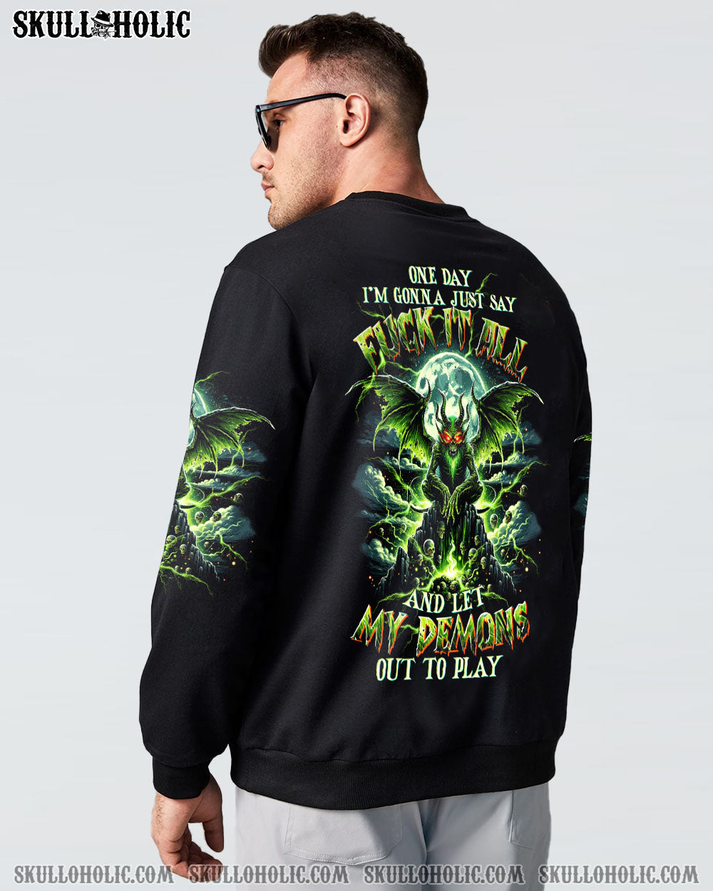 ONE DAY I'M GONNA JUST SAY F IT ALL DEMON ALL OVER PRINT - TLTW0611235