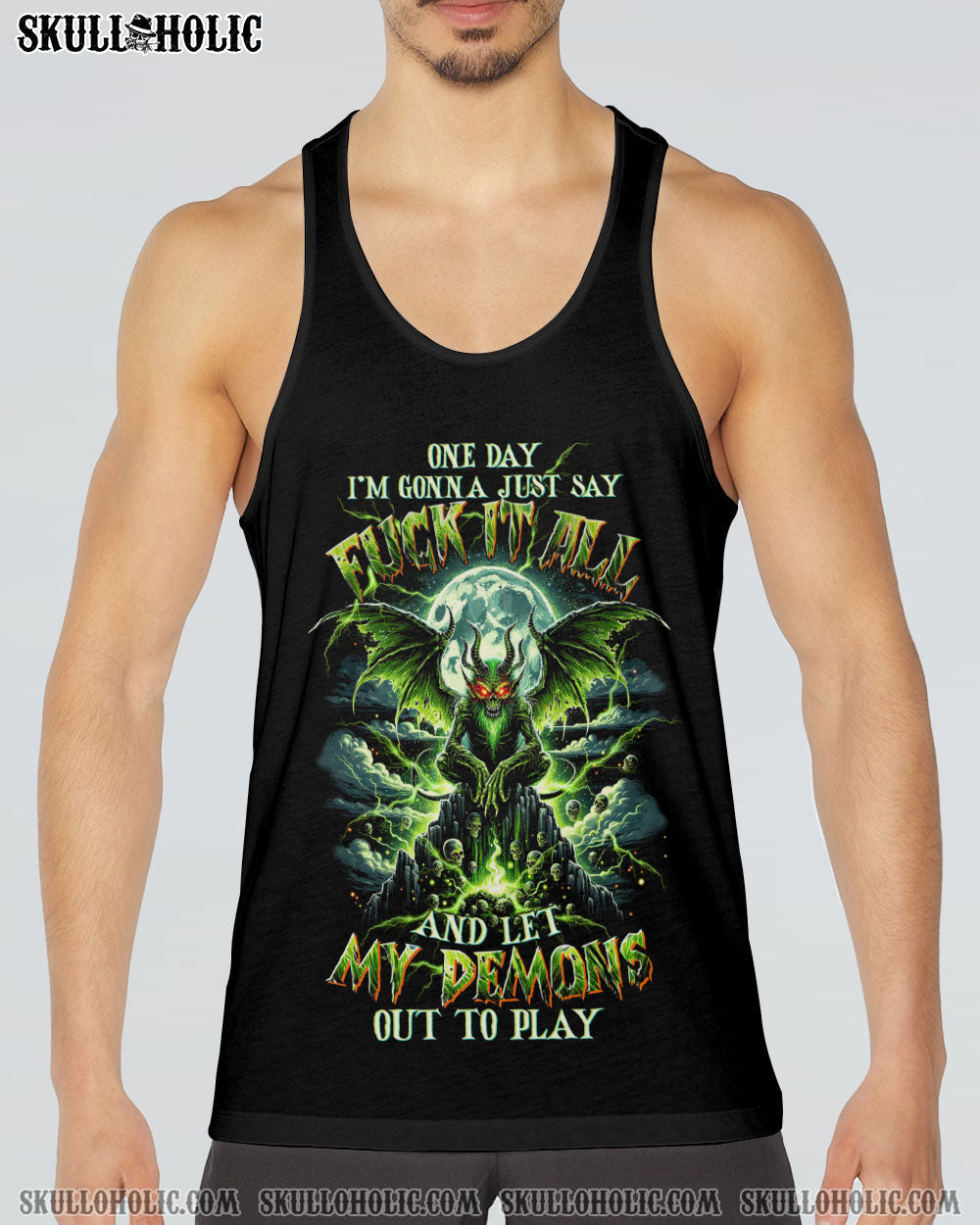 ONE DAY I'M GONNA JUST SAY F IT ALL DEMON ALL OVER PRINT - TLTW0611235
