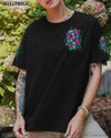 THE GOOD GIRL IN ME GOT TIRED SKULL ROSE ALL OVER PRINT - TLTW1004252