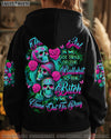 THE GOOD GIRL IN ME GOT TIRED SKULL ROSE ALL OVER PRINT - TLTW1004252