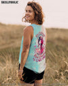 HOW HEARTLESS I CAN BE SKULL LADY ALL OVER PRINT -  TLTW1104251