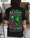 I'M NEVER ALONE SKULL DEMON LADY ALL OVER PRINT - TLTW1204251
