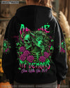 I'M NEVER ALONE SKULL DEMON LADY ALL OVER PRINT - TLTW1204251