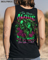 I'M NEVER ALONE SKULL DEMON LADY ALL OVER PRINT - TLTW1204251