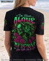 I'M NEVER ALONE SKULL DEMON LADY ALL OVER PRINT - TLTW1204251