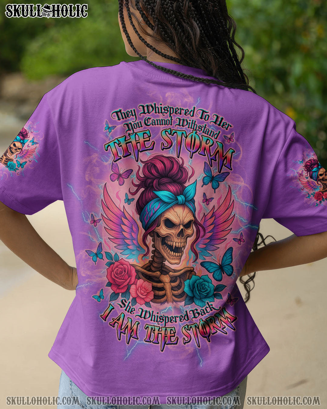 I AM THE STORM SKELETON WINGS ALL OVER PRINT - TLTW1205252