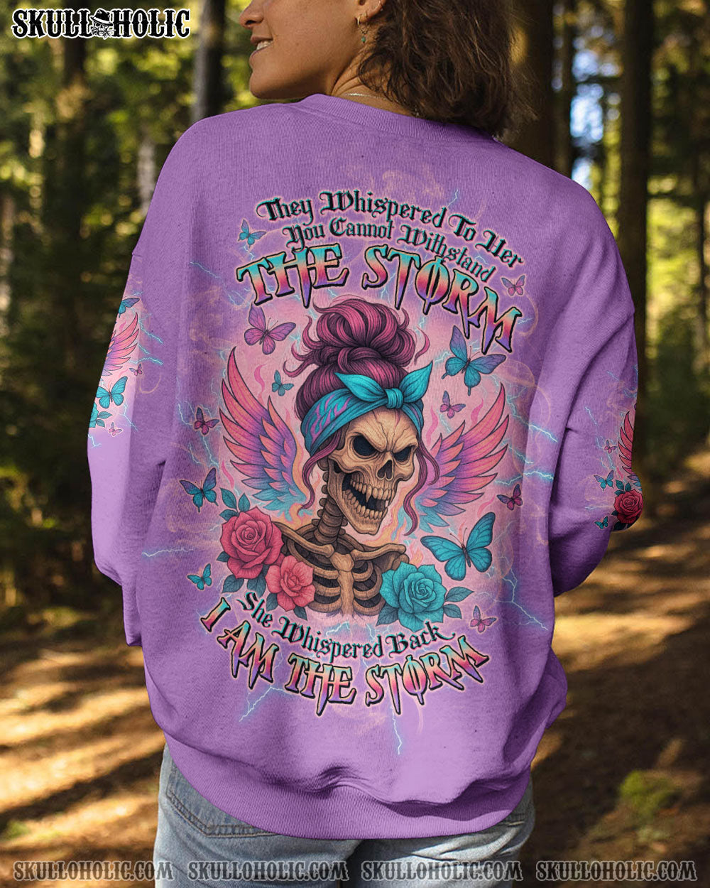 I AM THE STORM SKELETON WINGS ALL OVER PRINT - TLTW1205252