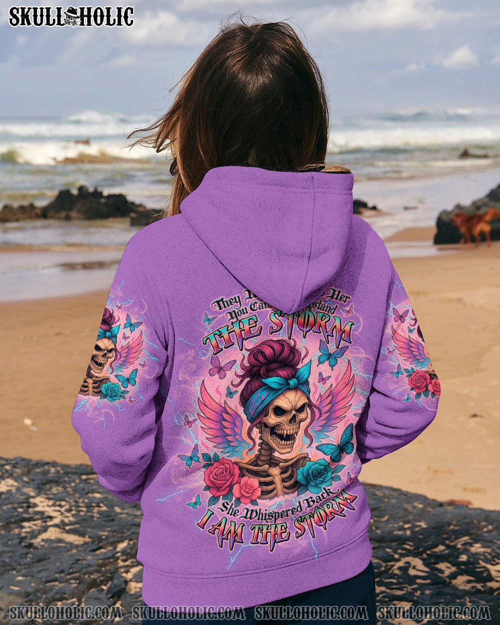 I AM THE STORM SKELETON WINGS ALL OVER PRINT - TLTW1205252