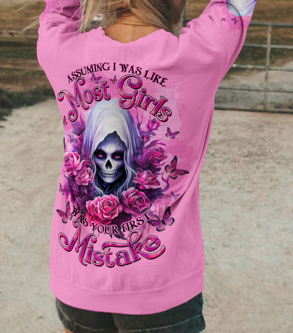 ASSUMING I WAS LIKE MOST GIRLS SKULL REAPER ALL OVER PRINT - TLTW1703253