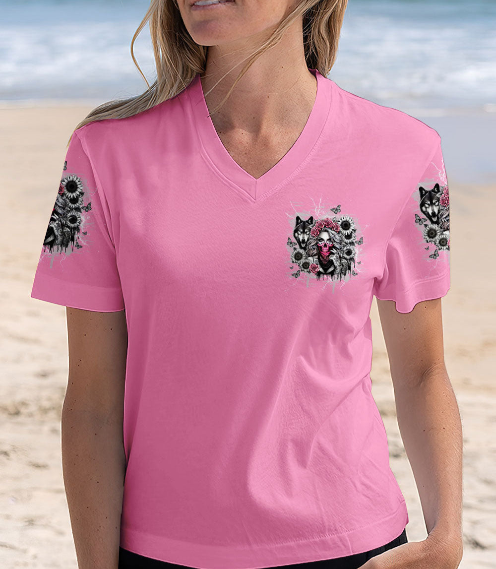 YOUR FIRST MISTAKE WOLF LADY ALL OVER PRINT  - TLTW1903254