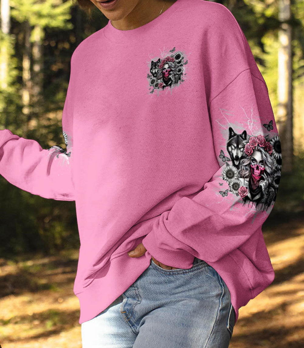 YOUR FIRST MISTAKE WOLF LADY ALL OVER PRINT  - TLTW1903254