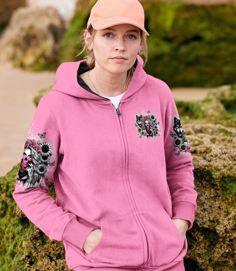 YOUR FIRST MISTAKE WOLF LADY ALL OVER PRINT  - TLTW1903254