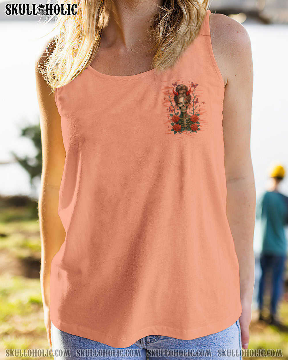 THE GOOD GIRL IN ME LADY SKULL ALL OVER PRINT  - TLTW1904251