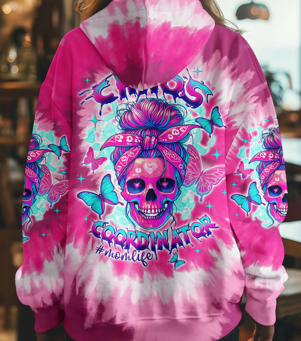 CHAOS COORDINATOR MESSY BUN ALL OVER PRINT - TLTW2003251