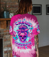 CHAOS COORDINATOR MESSY BUN ALL OVER PRINT - TLTW2003251