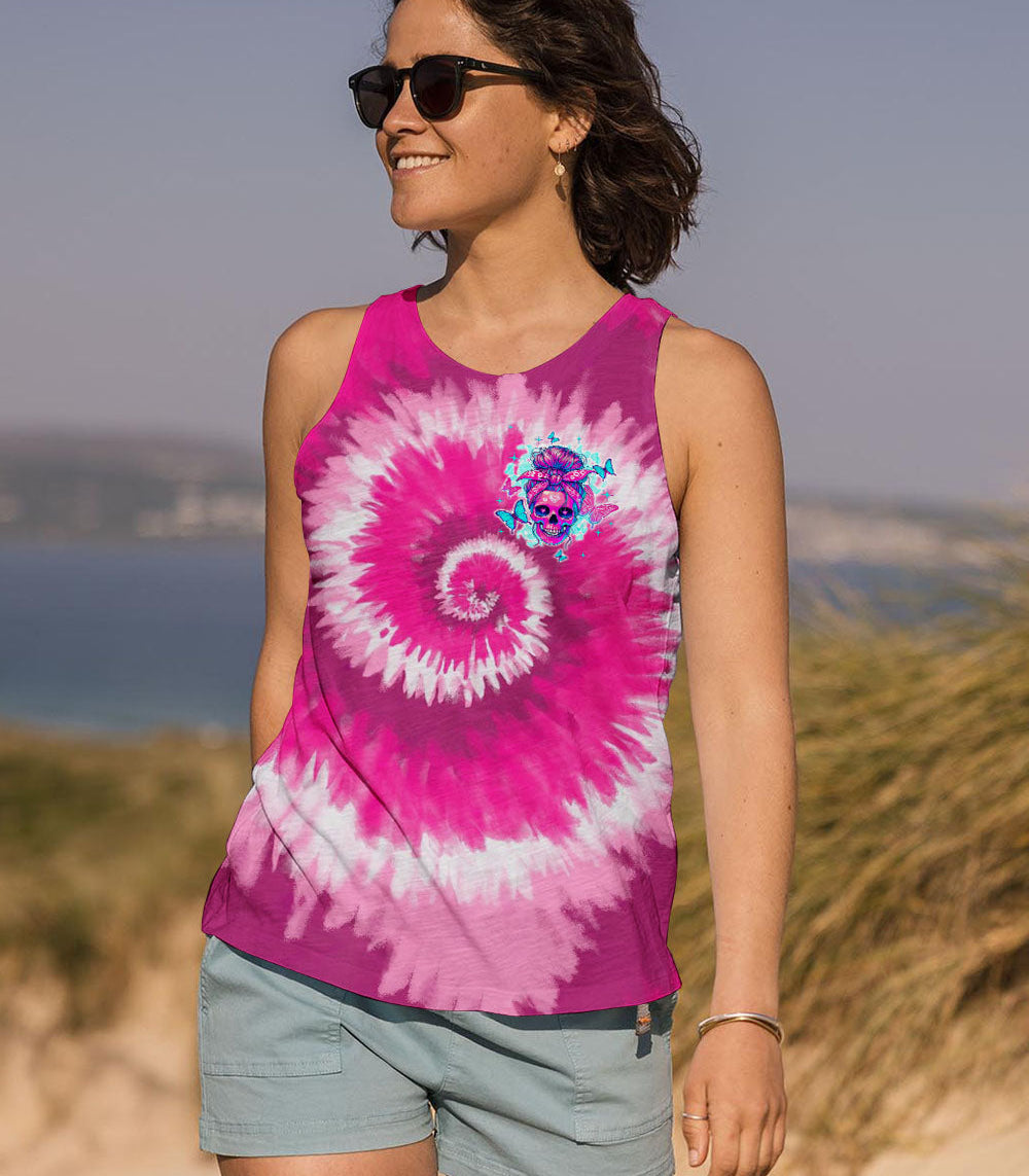 CHAOS COORDINATOR MESSY BUN ALL OVER PRINT - TLTW2003251