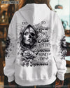 DON'T TRY TO FIGURE ME OUT SKULL LADY ALL OVER PRINT   - TLTW2103254