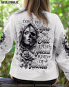 DON'T TRY TO FIGURE ME OUT SKULL LADY ALL OVER PRINT   - TLTW2103254