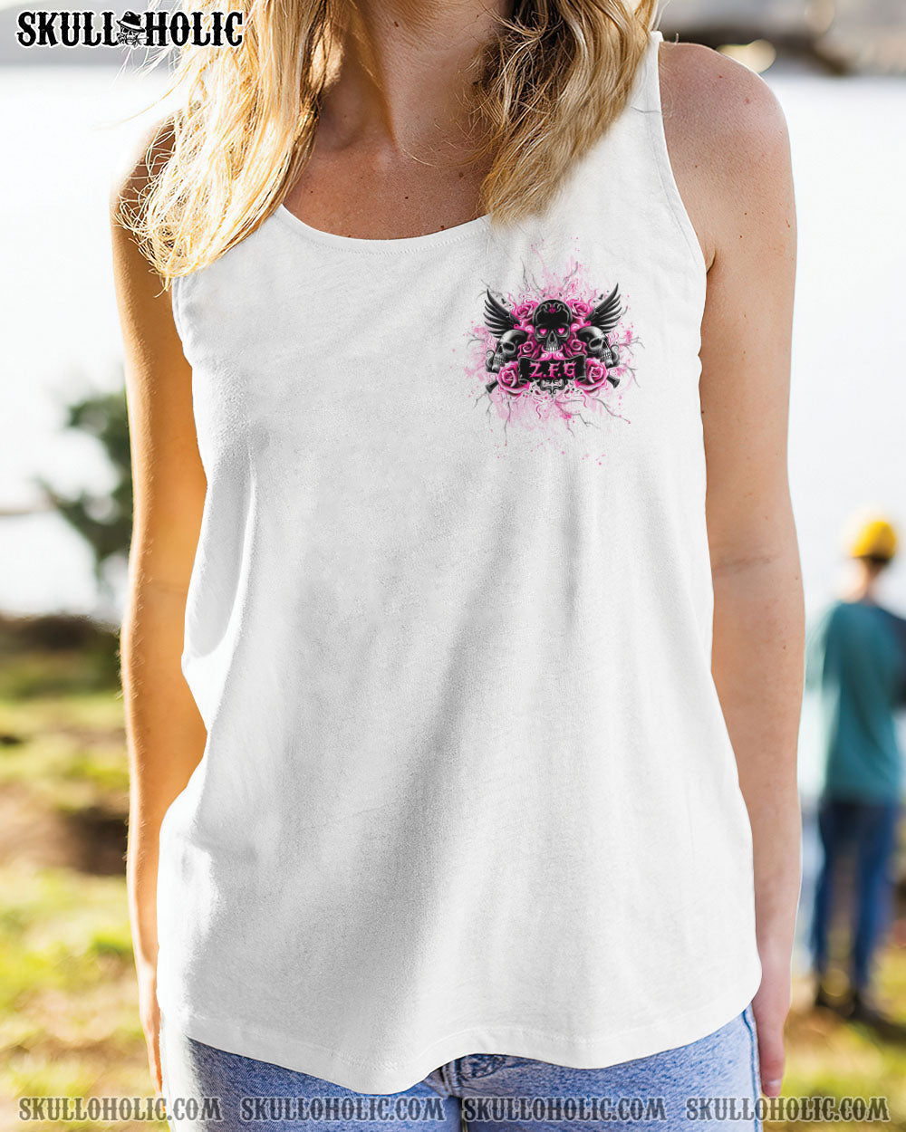 ZERO F GIVEN ROSE SKULL ALL OVER PRINT - TLTW2410241