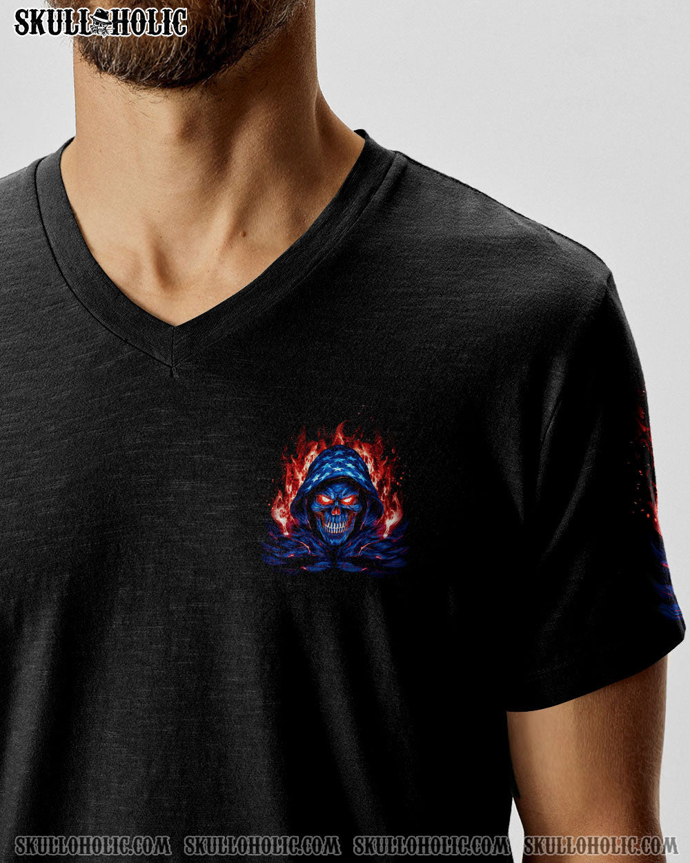 I CAN FIX STUPID BUT IT'S GONNA HURT AMERICA SKULL REAPER ALL OVER PRINT - TLTW2609233