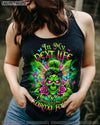 KARMA FAIRY SKULL MESSY BUN ALL OVER PRINT - TLTW2703251