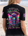 I AM THE STORM MESSY BUN SKULL ALL OVER PRINT - TLTW2803254