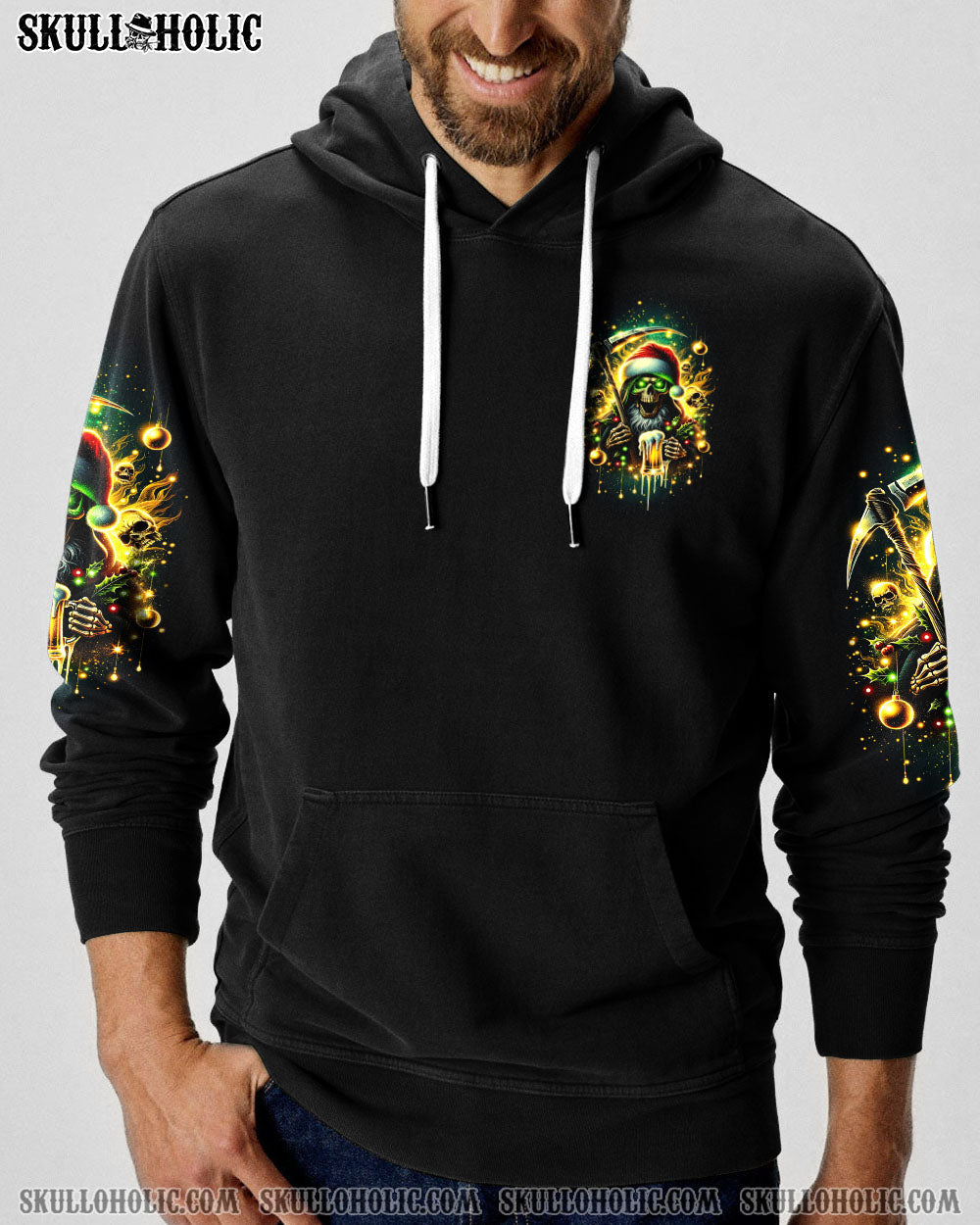 BRING BEER REAPER CHRISTMAS ALL OVER PRINT - TLTW3010235