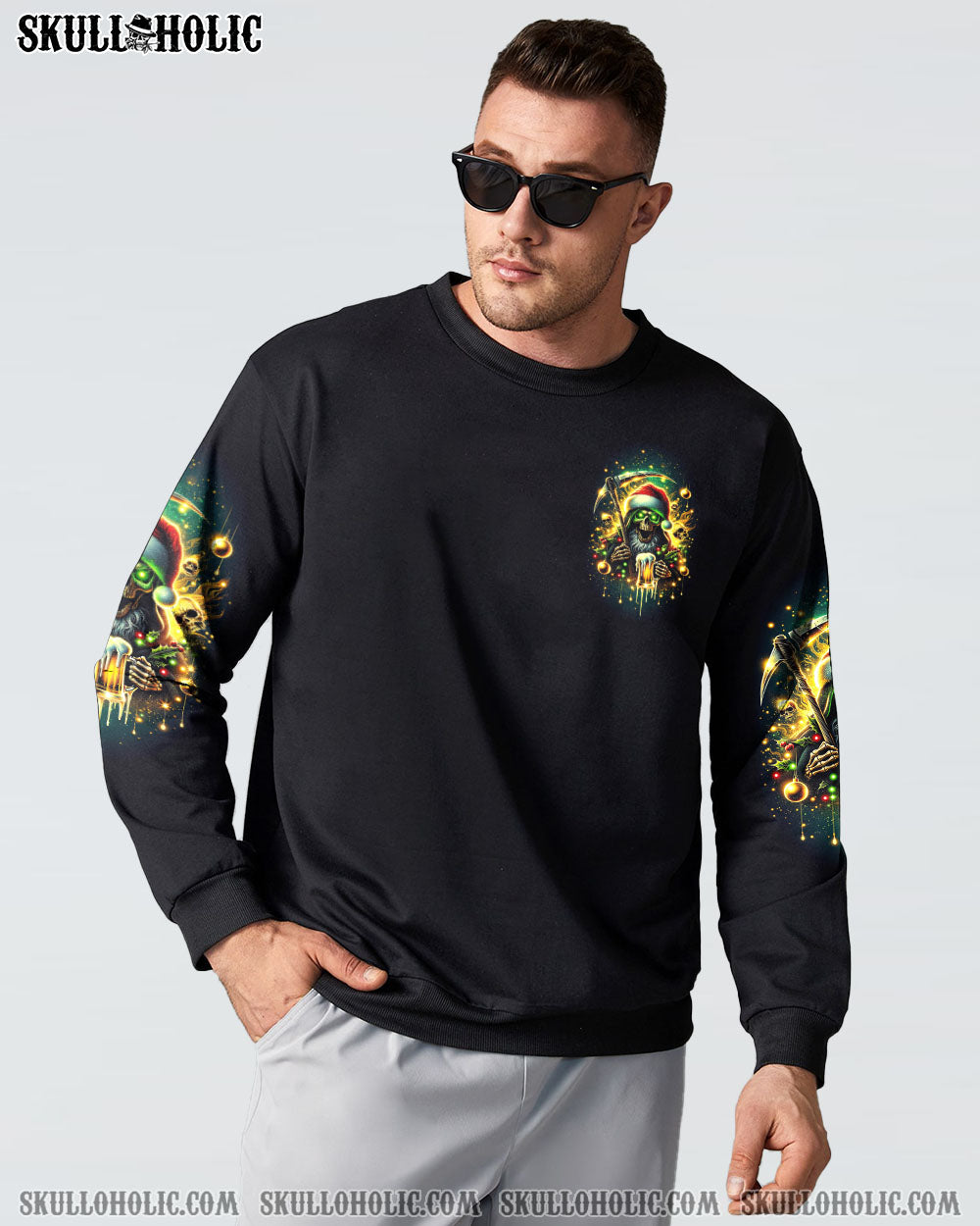 BRING BEER REAPER CHRISTMAS ALL OVER PRINT - TLTW3010235