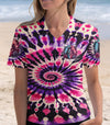 THE GOOD GIRL IN ME TIE DYE ALL OVER PRINT - TYQY0403253